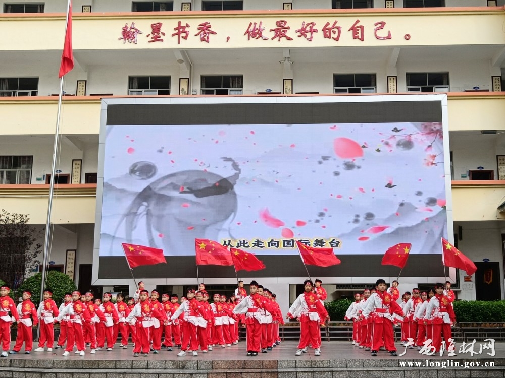 《武术操》表演 《武术操》表演